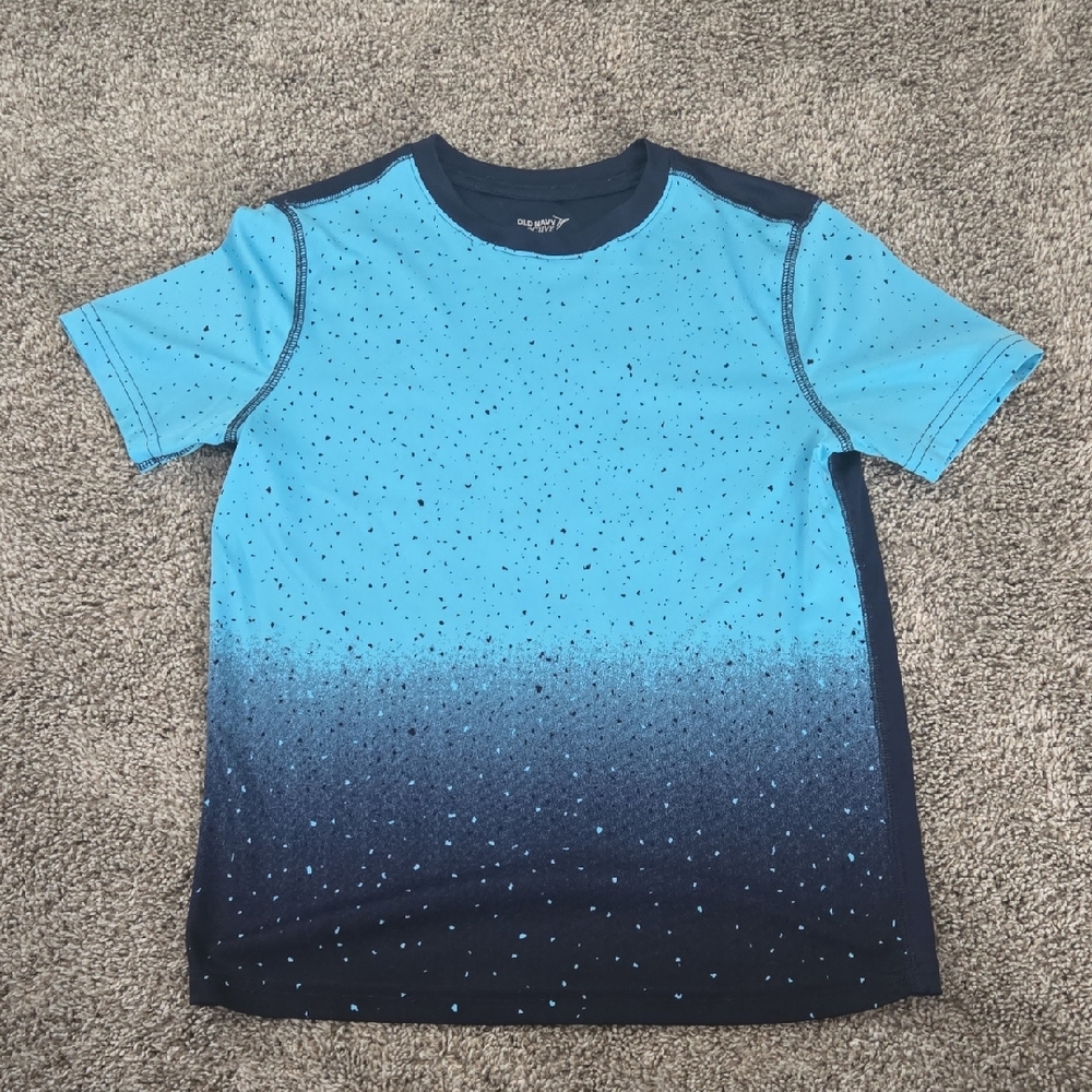 Revolution Blue Ombré Short Sleeve Tee